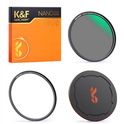 K&F NANO SERIES FILTER
K&F CONCEPT
K&F NANO-X MAGNETIC MRC
52mm
K&F CONCEPT NANO-X MAGNETIC ADAPTER RING
K&F CONCEPT NANO-X MAGNETIC FILTER
