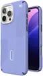 Angle. Speck - Presidio2 Grip ClickLock Case with MagSafe for Apple iPhone 16 Pro Max - Future Lavender.