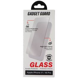 Gadget Guard - Glass Screen Protector for Apple iPhone 17 / 16 Pro - Clear