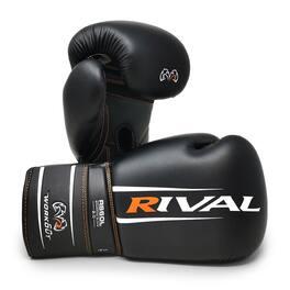 RIVAL - Boxing RS60 2.0 Lace-Up Workout Sparring Gloves - 18 oz. - Black