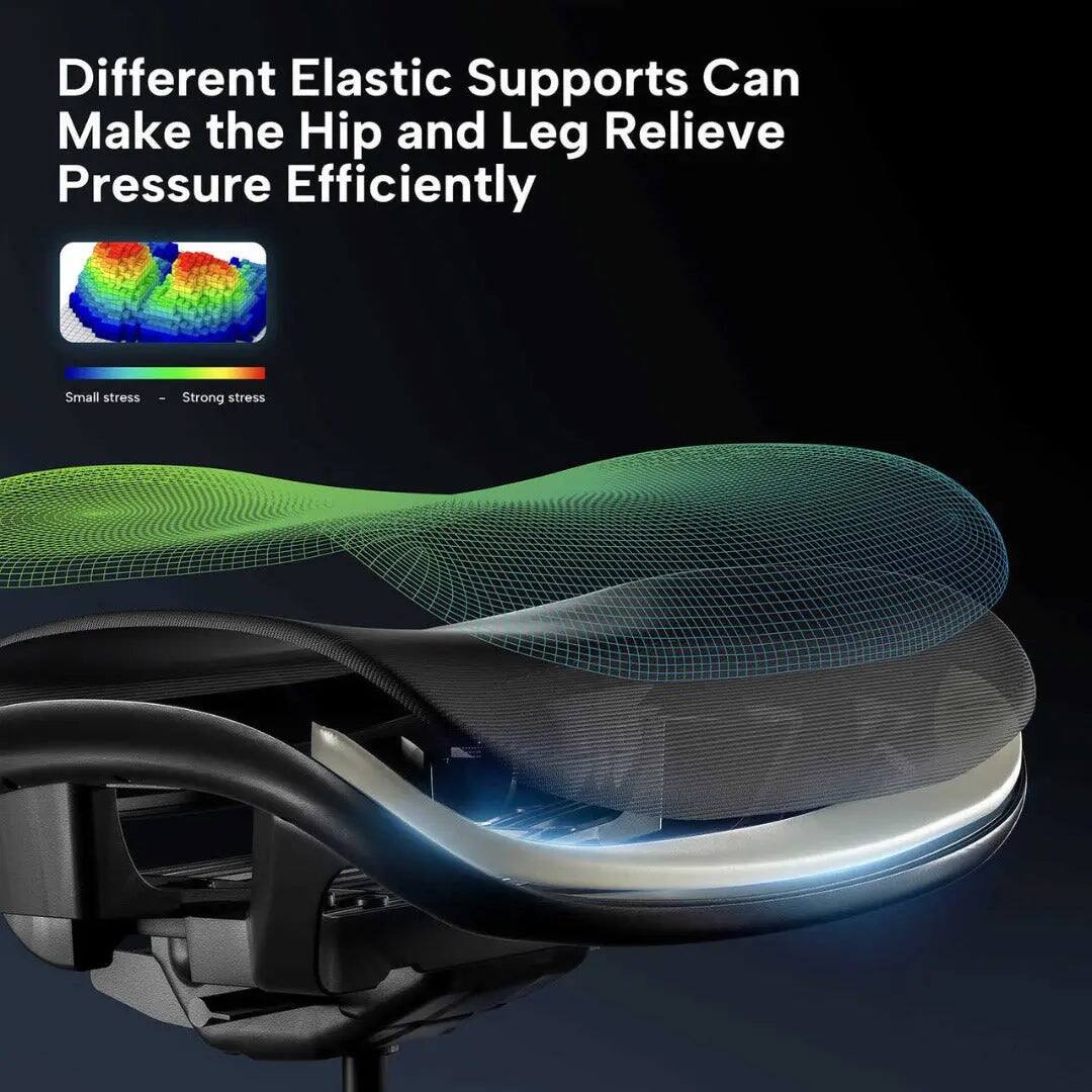 Different Elastic Supports Can Make the Hip and Leg Relieve Pressure Efficiently  
Small stress - Strong stress
