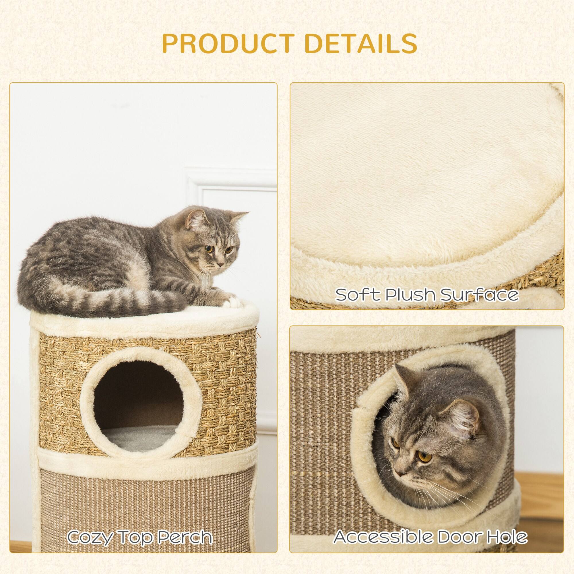 PRODUCT DETAILS

- Cozy Top Perch
- Soft Plush Surface
- Accessible Door Hole