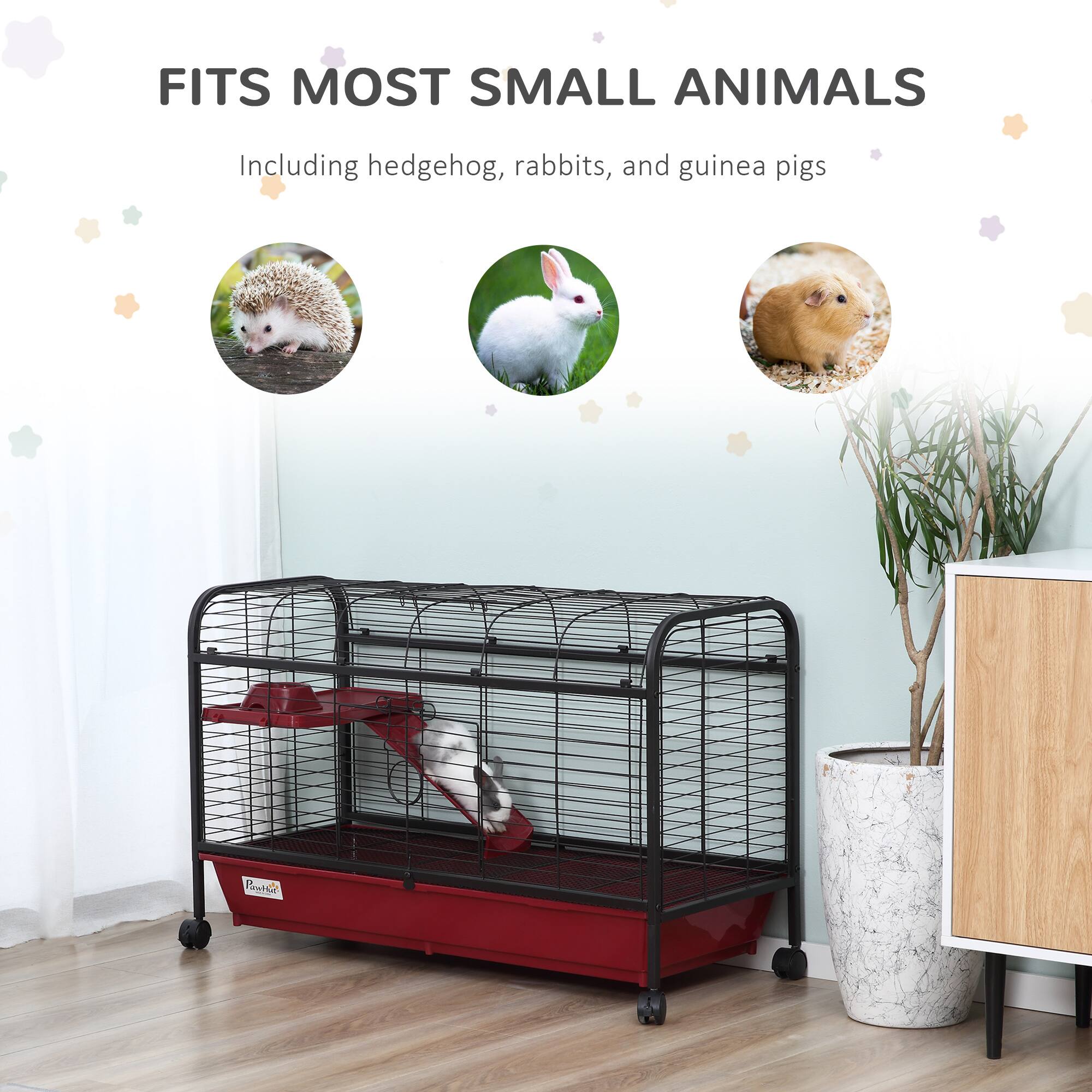 FITS MOST SMALL ANIMALS  
Including hedgehog, rabbits, and guinea pigs