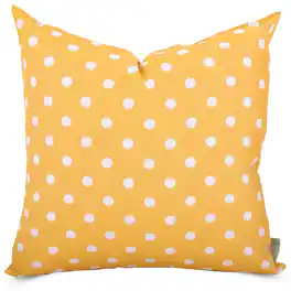 Majestic Home - Pillow 24x24 Ikat Dot Citrus - Yellow