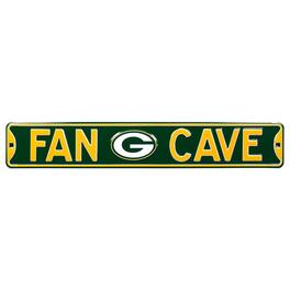 Authentic Street Signs - Green Bay Packers 6'' x 36'' Steel Street Sign - Multicolor