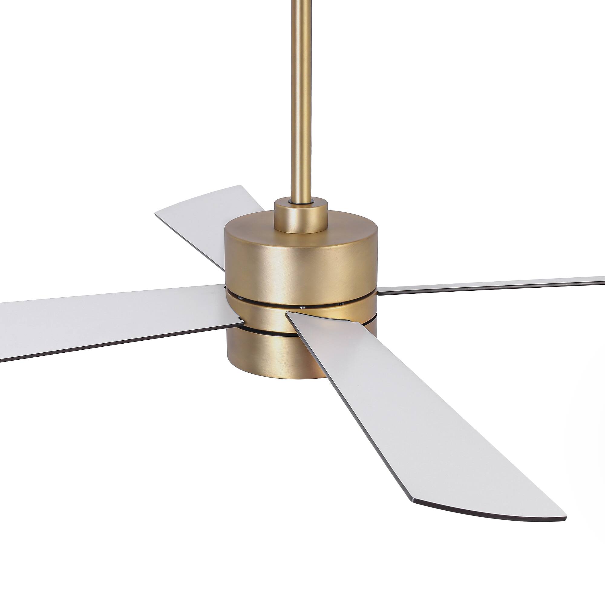 Alt View 9. Parrot Uncle - 52-Inch RGB Smart Ceiling Fan with Lights – Modern, Dimmable, Reversible DC Motor & App Control - Antique Gold.