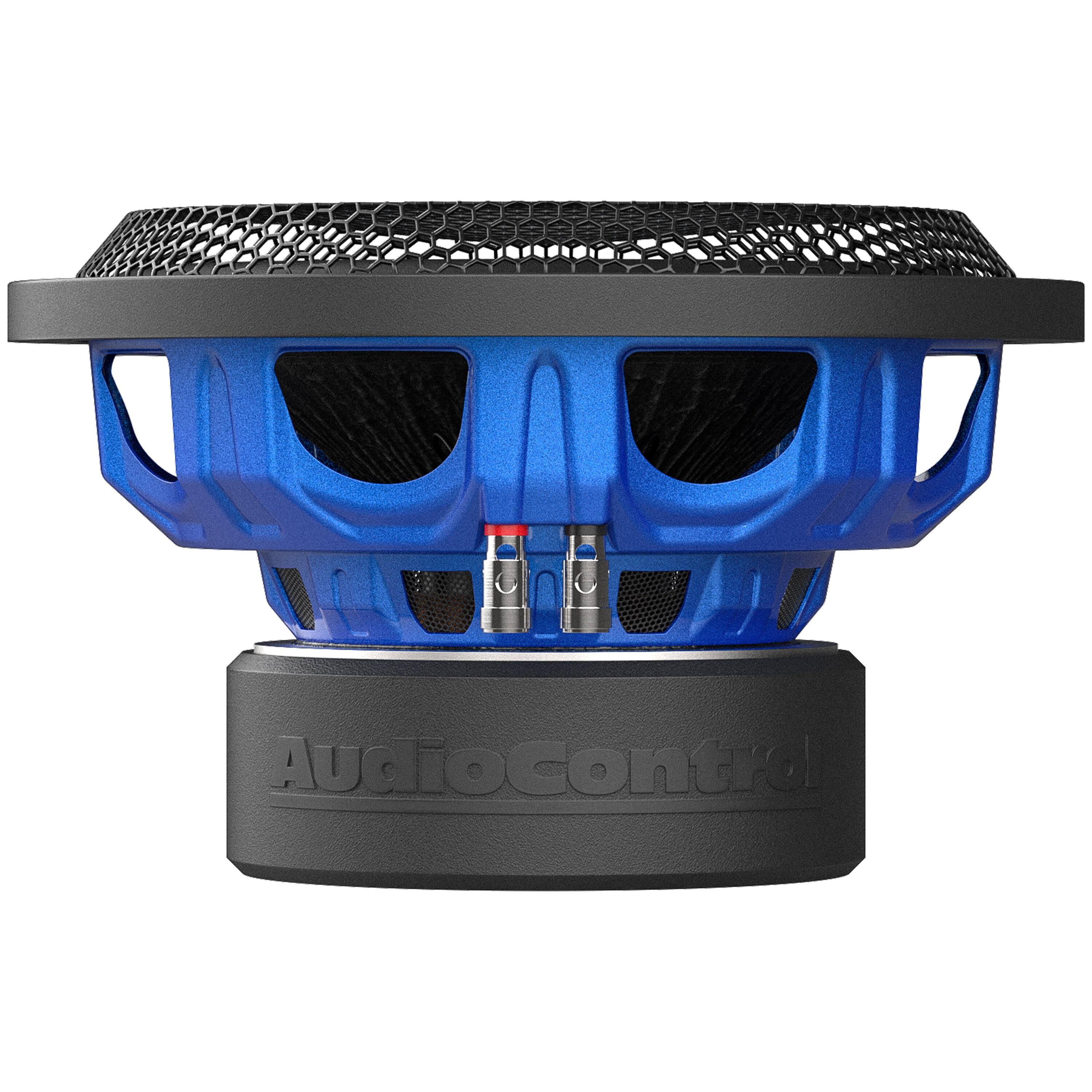 Alt View 17. AudioControl - Spike Series 10” Single-Voice-Coil 2-Ohm High-Performance Subwoofer - Black/Blue.