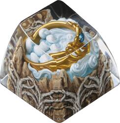 DROP - The Lord of the Rings Elven Rings of Power Artisan Keycap - Vilya - Front_Zoom
