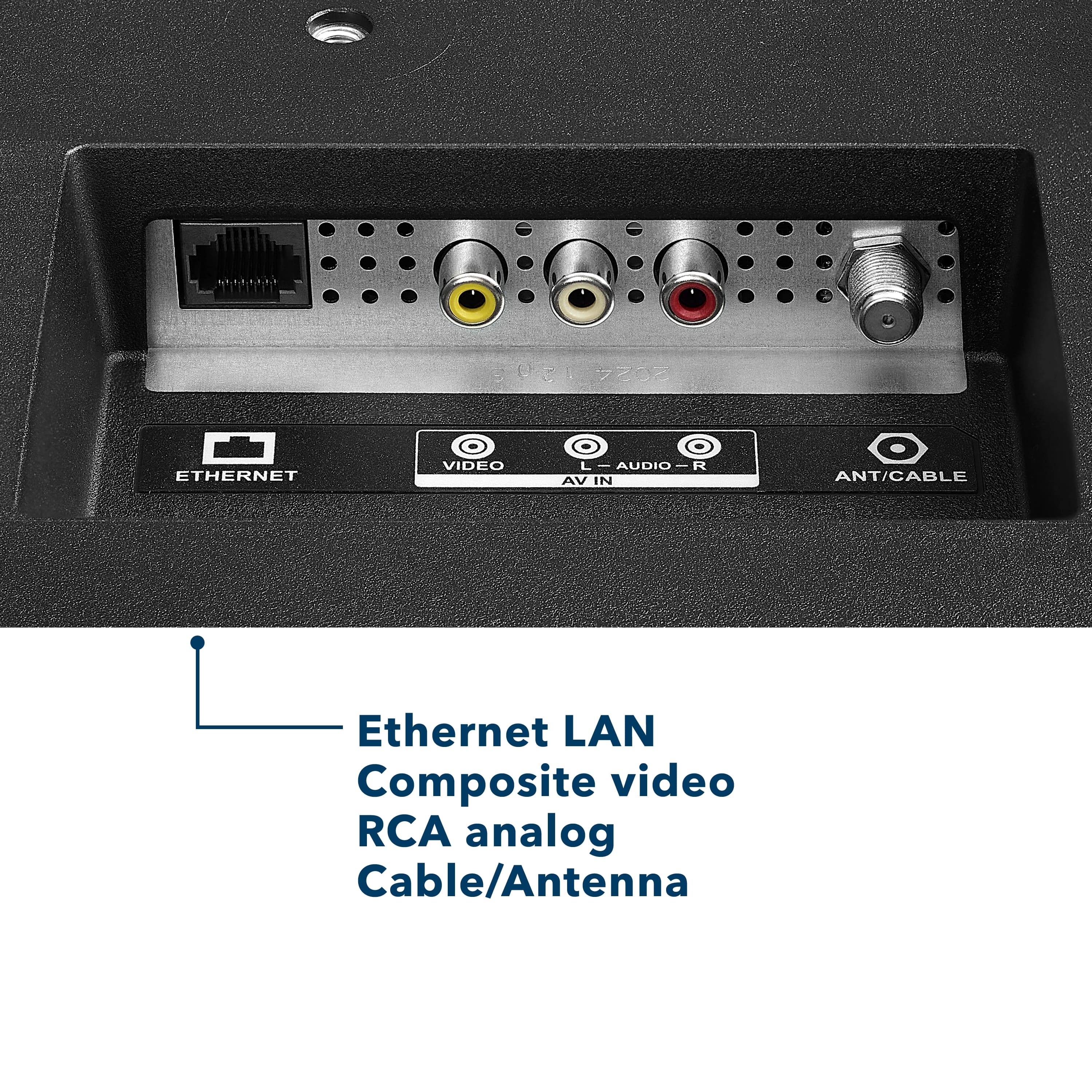 Ethernet LAN Composite video RCA analog Cable/Antenna