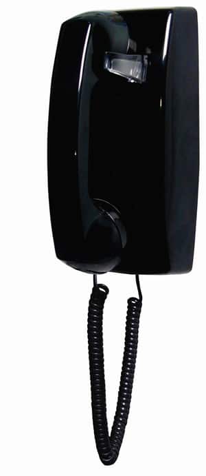 Cortelco - Standard Phone - Corded - 1 X Phone Line (2554NDLBK) - Black