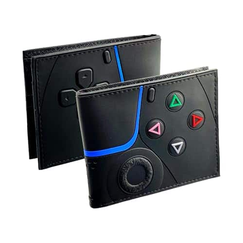 Vulpecula Spade - Retro Gamepad-Inspired Boys Wallet - Silicone Surface Material with Classic Game Gamepad Design, Multiple Card Slots and - GAME-2
