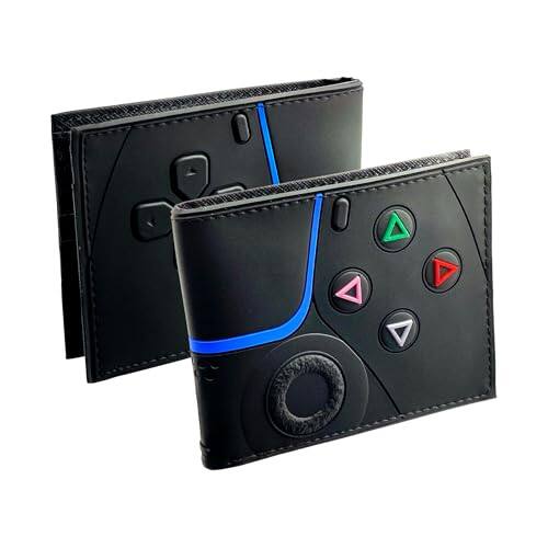 Front. Vulpecula Spade - Retro Gamepad-Inspired Boys Wallet - Silicone Surface Material with Classic Game Gamepad Design, Multiple Card Slots and - GAME-2.
