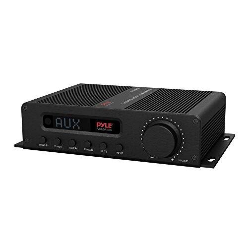 AUX PYLE ByUSA.com  
ETANG WY TUNER  
TUNER  
EmrAGS  
MUTE  
INPUT  
VOLUME