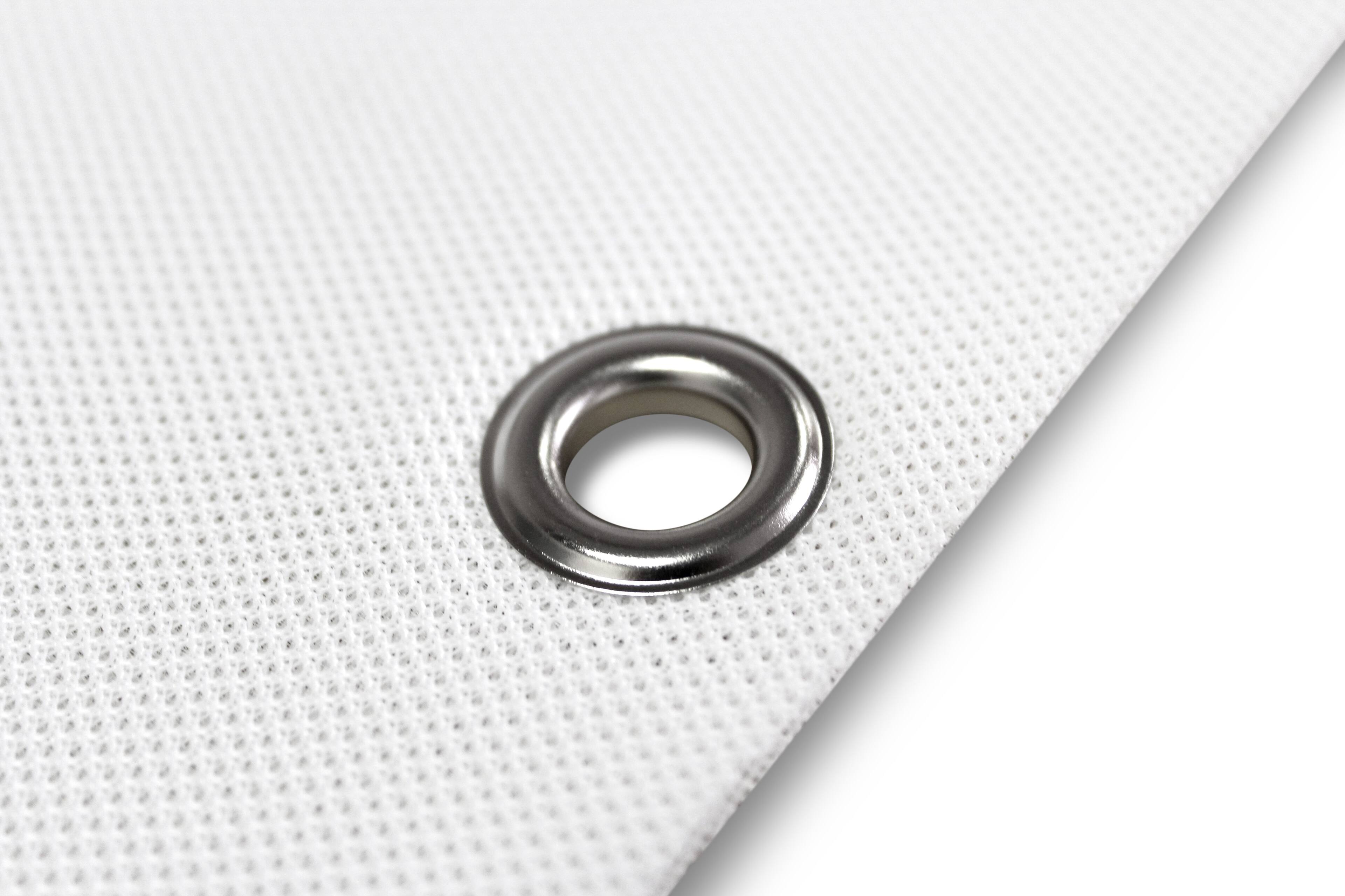 Alt View 4. Elite Screens - GolfSim DIY, ImpactWhite 1145 Golf Impact Screen Material, Metal Grommets, 118.1" x 96.5", DIY10X8-IPW1145-F.