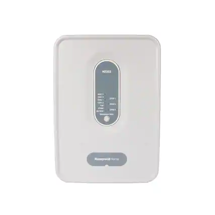 HZ322 TAN: ma I Core - COOL 1 Fas PURGE ZONE - ZONE a DONE 1 EMERGENCY HEAT Honeywell Home