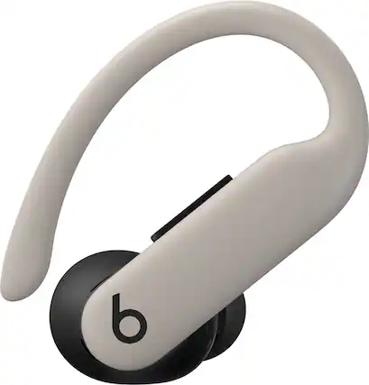 Front. Beats - Powerbeats Pro 2 True Wireless Active Noise Canceling Earbuds - Quick Sand & Black.