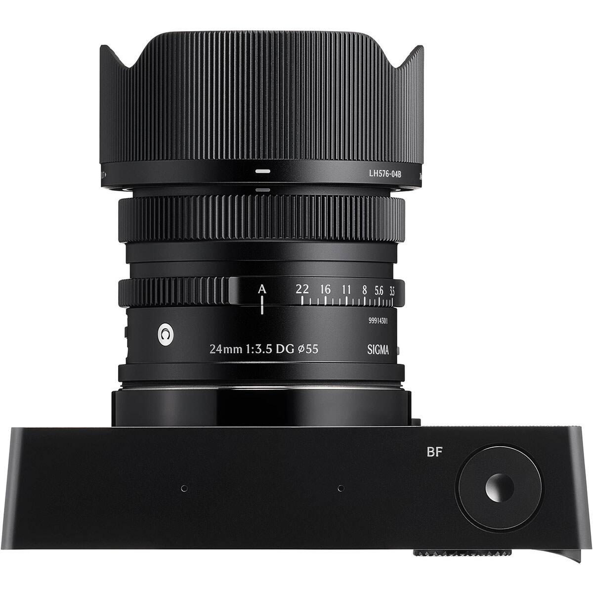 LH576-04B  
A  
22 16 11 8 5.6 35  
99914301  
24mm 1:3.5 DG 55  
SIGMA  
BF