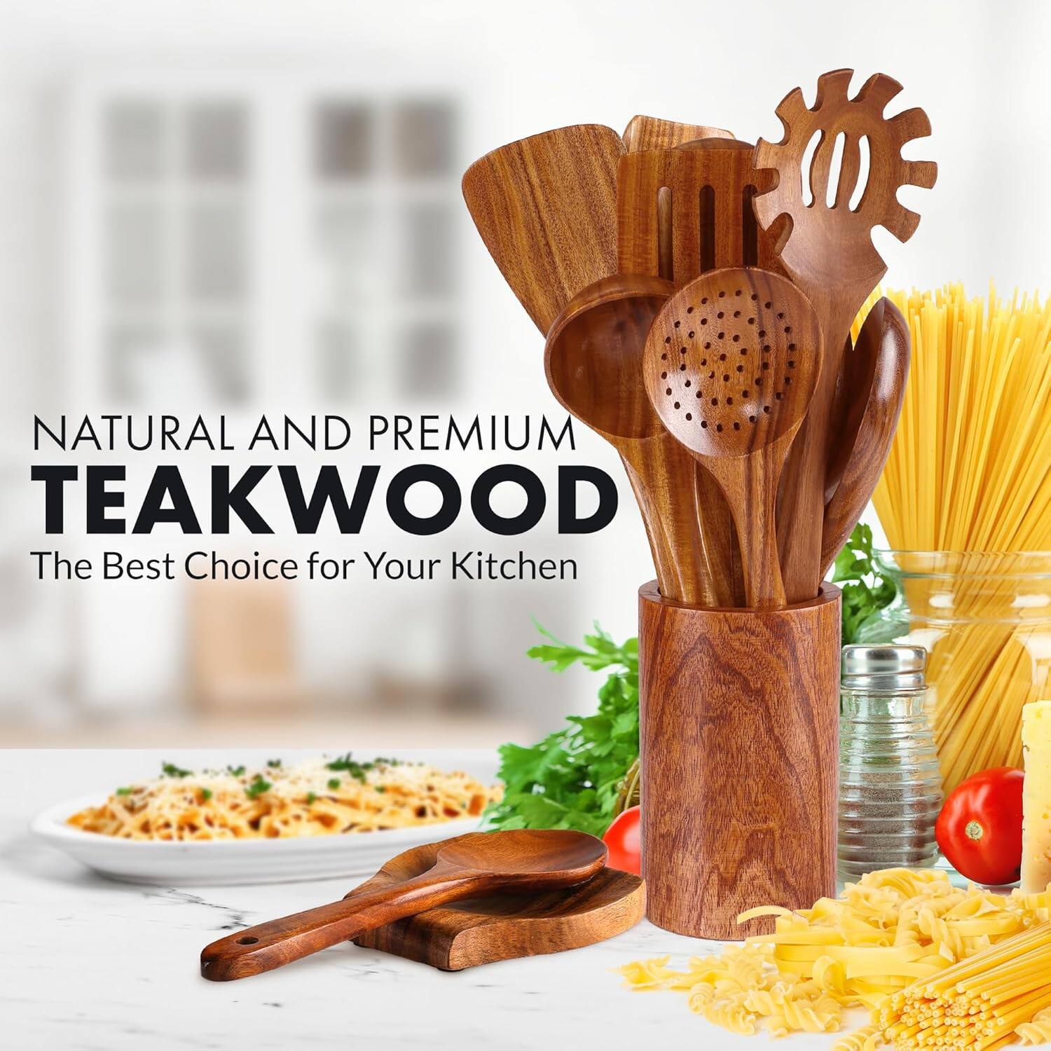 NATURAL AND PREMIUM TEAKWOOD  
The Best Choice for Your Kitchen