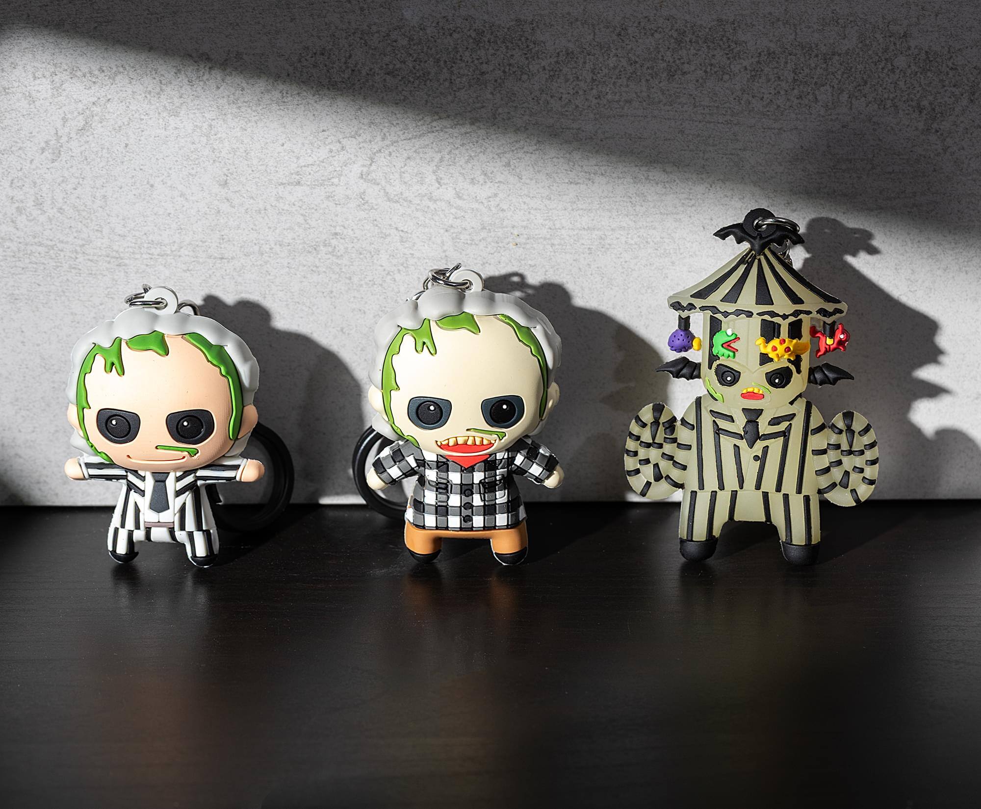 Alt View 10. Monogram - Beetlejuice 3D Foam Figural Bag Clip 3-Piece Collector’s Set - Multi-Colored.