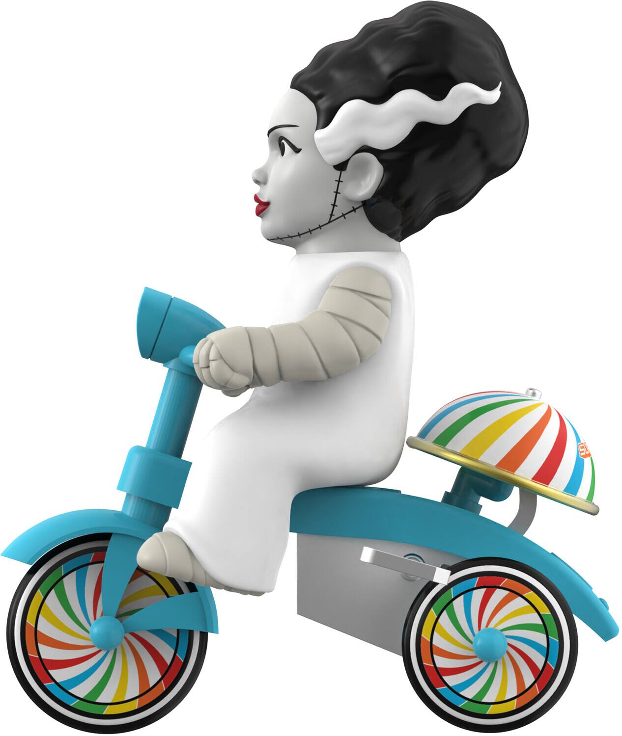 Alt View 3. Super7 - Super7 - Universal Monsters - Super Cycles - Bride Of Frankenstein (White with Blue Trike)   - Collectibles - Multicolor.