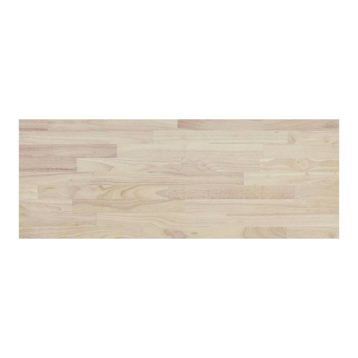 Alt View 1. Loheer - Loheer White Kitchen Island with Wheels Rubberwood Countertop Kitchen Cart - White.