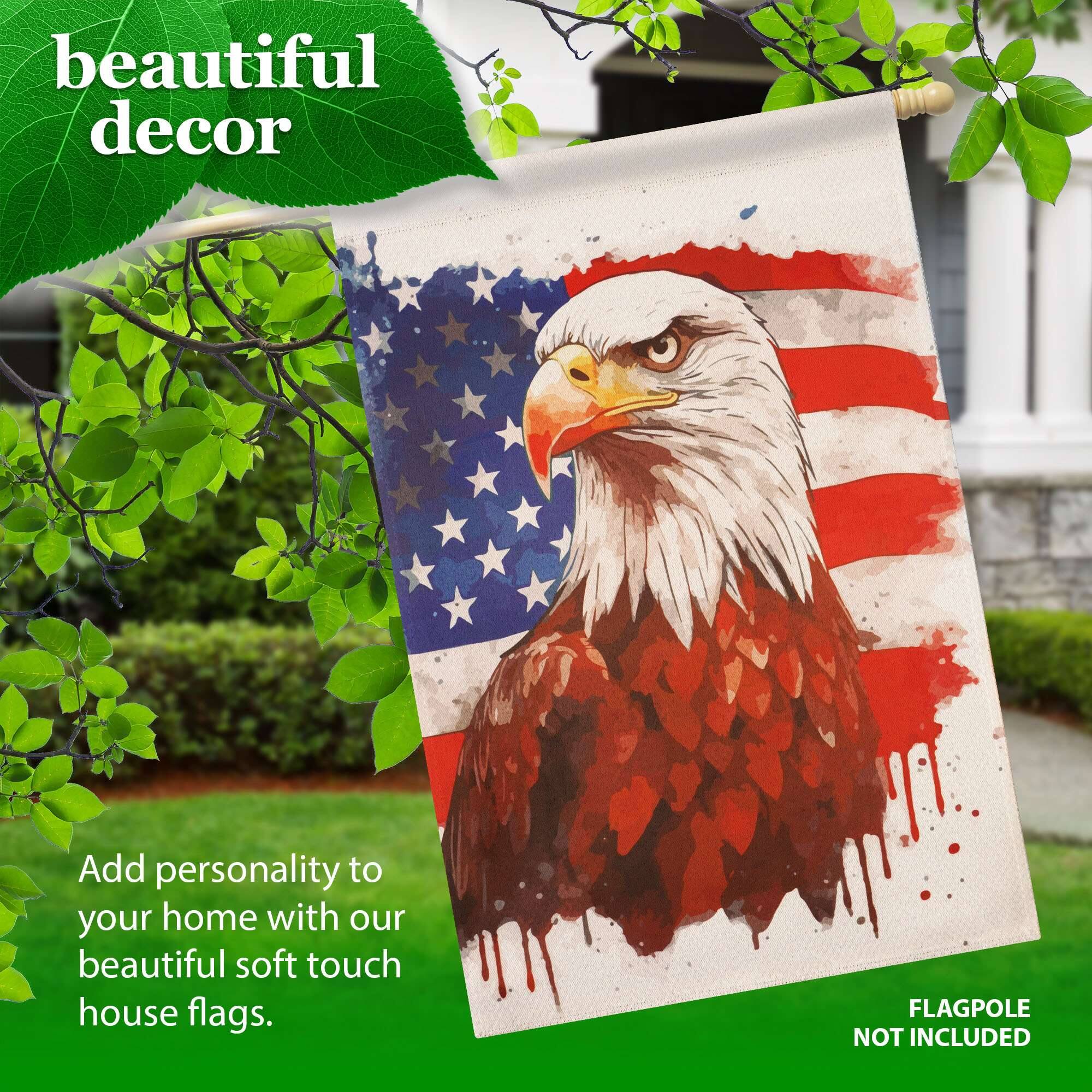 beautiful decor

Add personality to your home with our beautiful soft touch house flags.

FLAGPOLE NOT INCLUDED