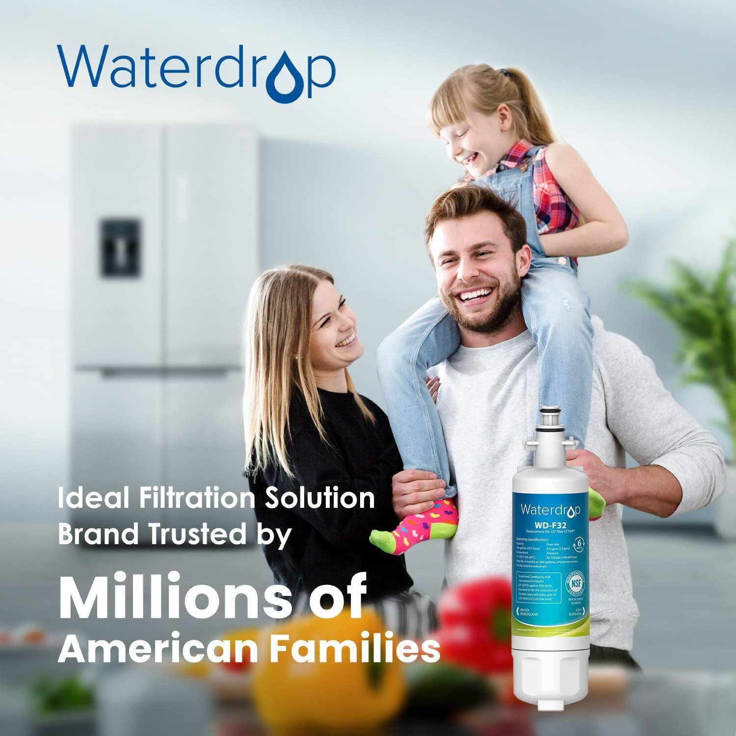 Waterdrop - Ideal Filtration Solution Brand Trusted by Millions of American Families Waterdrop WD-F32
