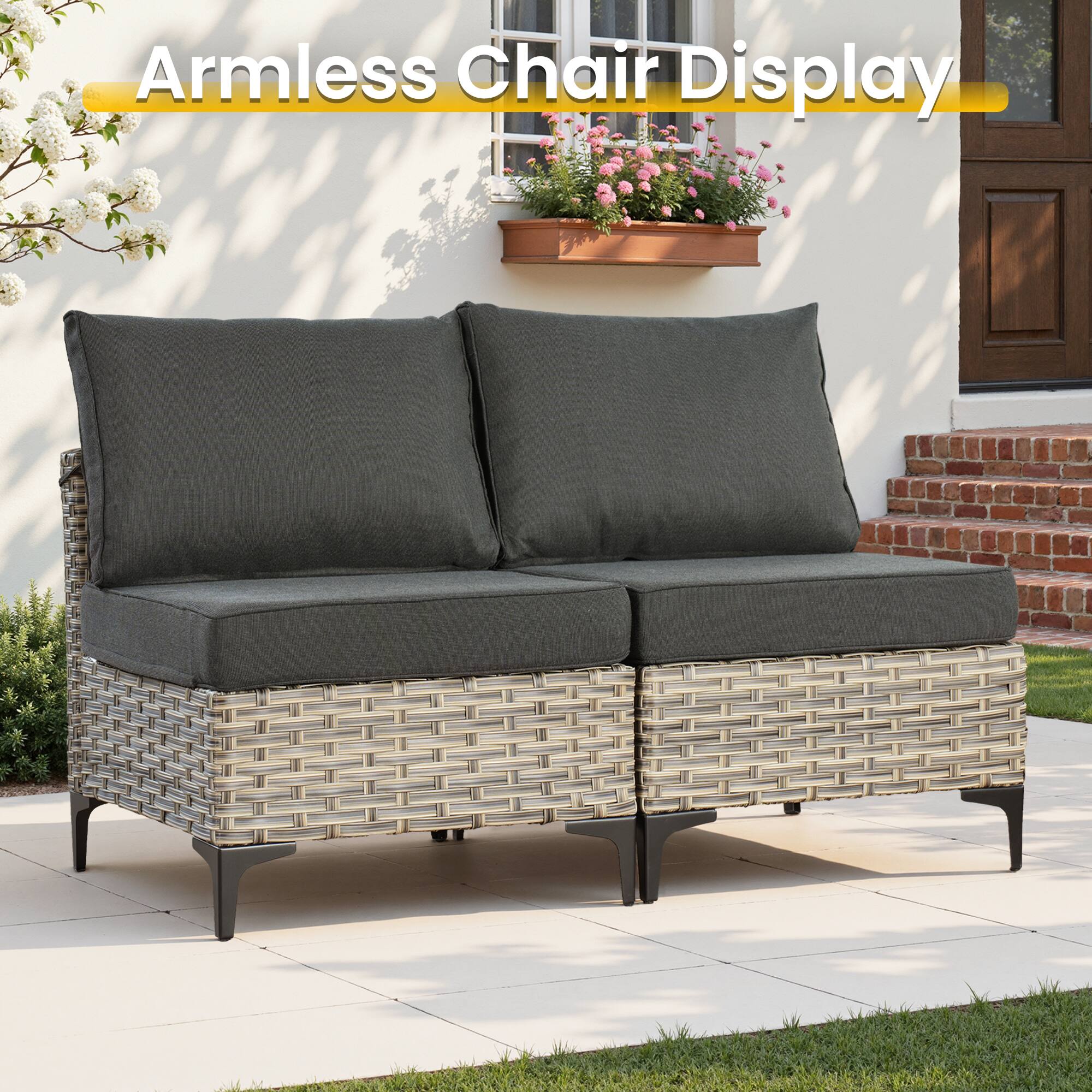 Armless Chair Display