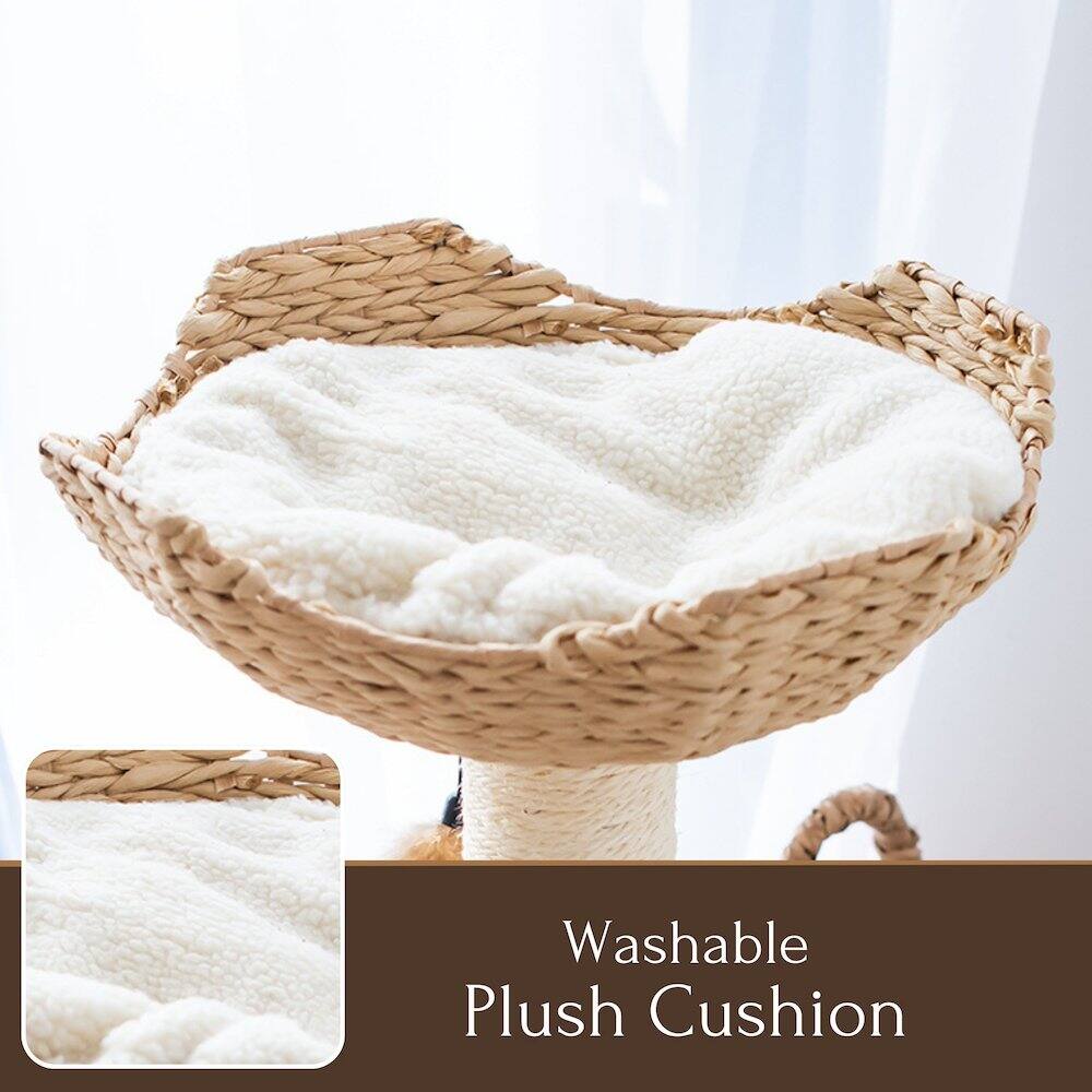 Washable Plush Cushion
