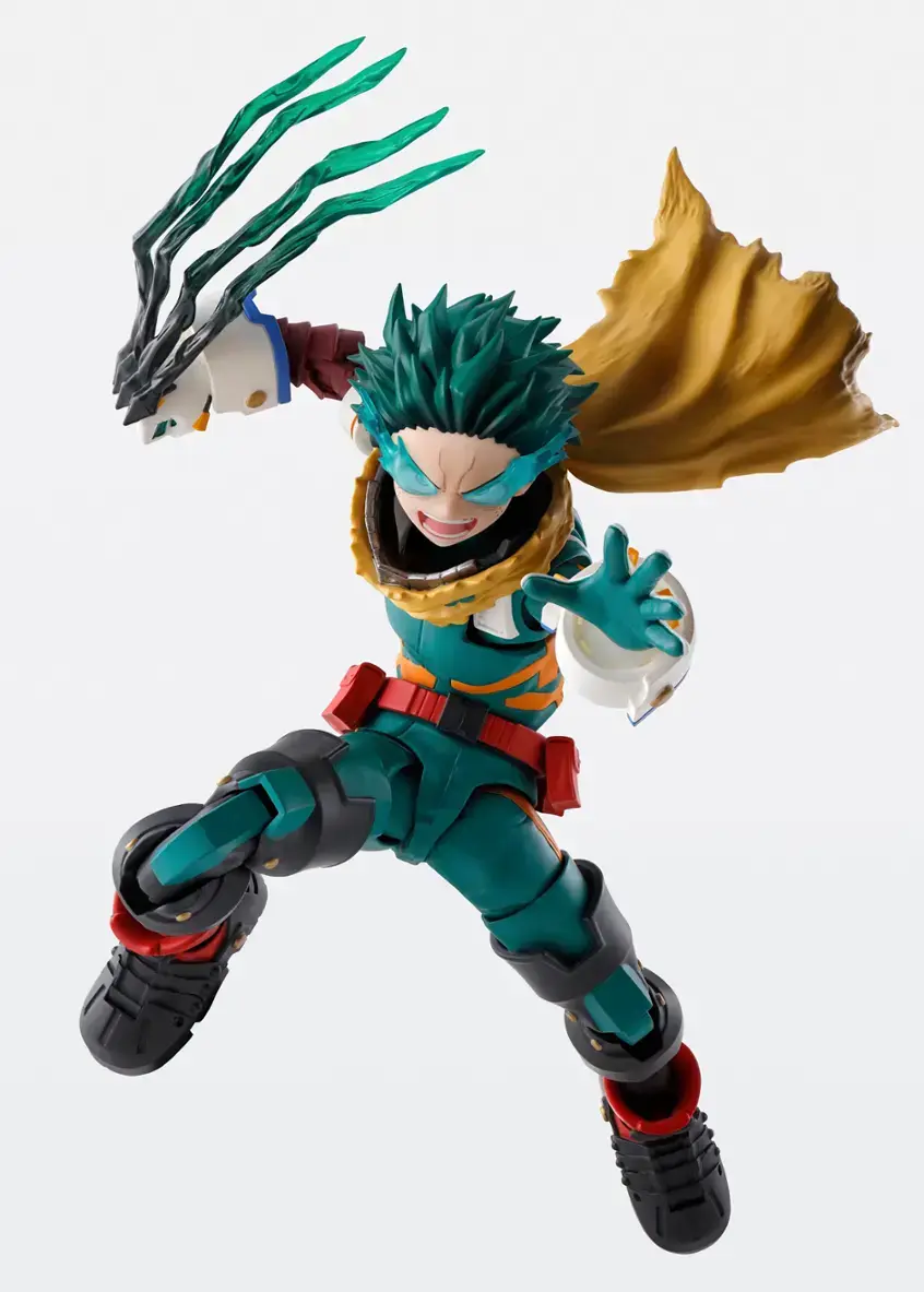 Alt View 14. Bandai - S.H. Figuarts - My Hero Academia - Izuku Midoriya 5.5" Figure.