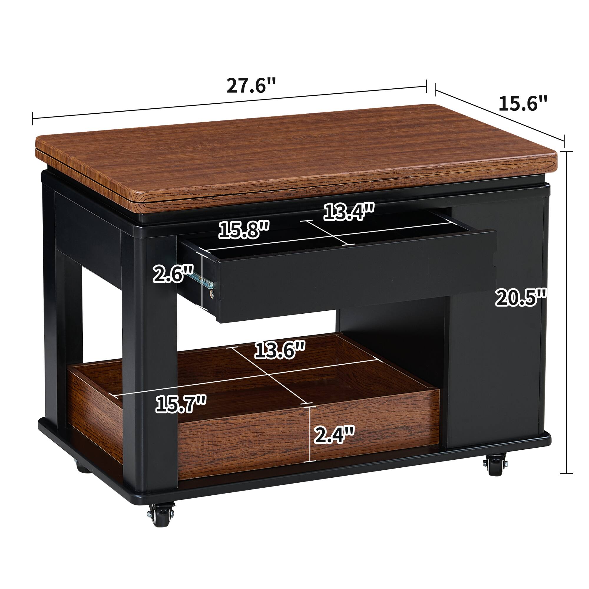 27.6" 15.6" 15.8" 13.4" 2.6" 20.5" 13.6" 15.7" 2.4"