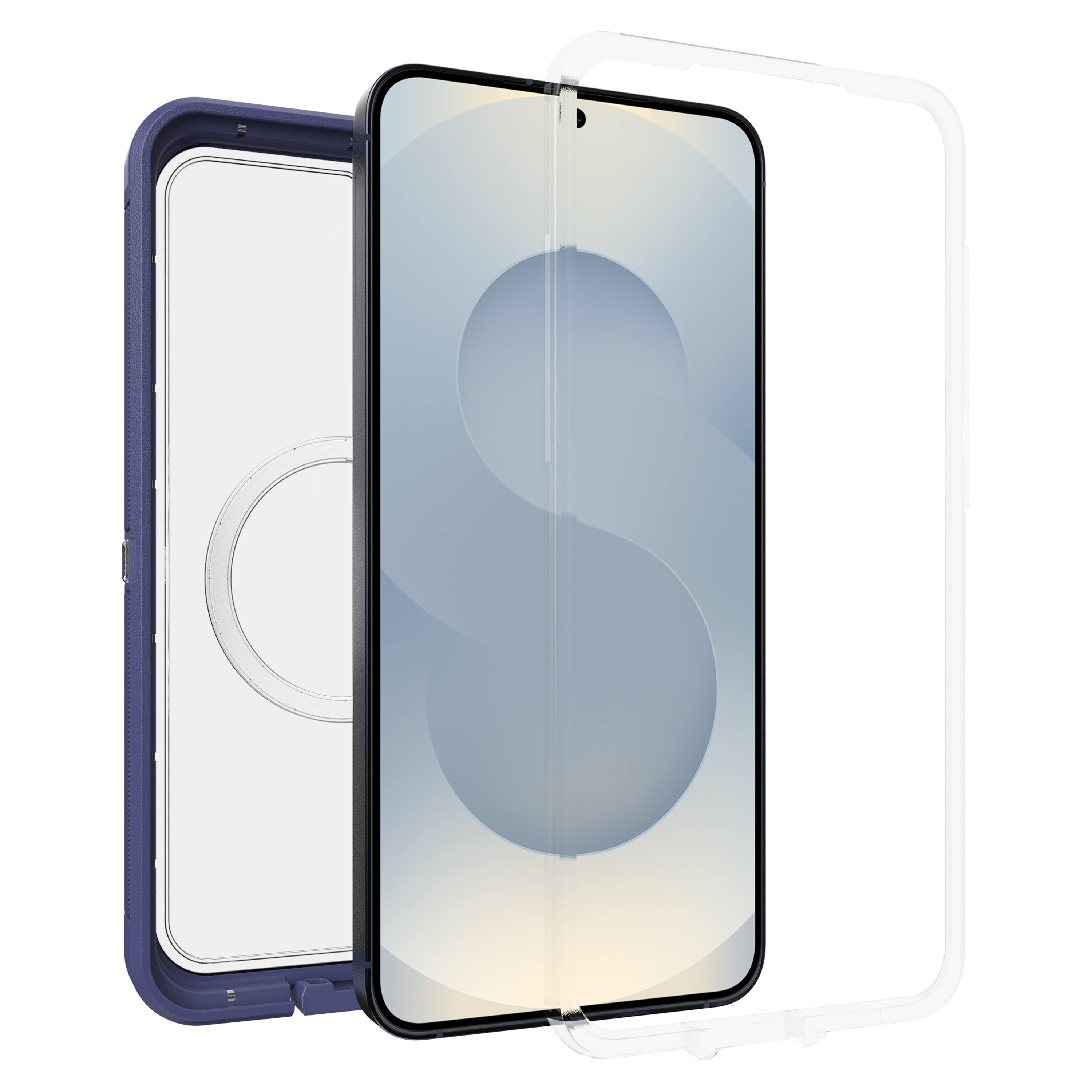 Back. OtterBox - Defender Series Pro XT Hard Shell with Magnets for Samsung Galaxy S25+ - Denver Dusk.