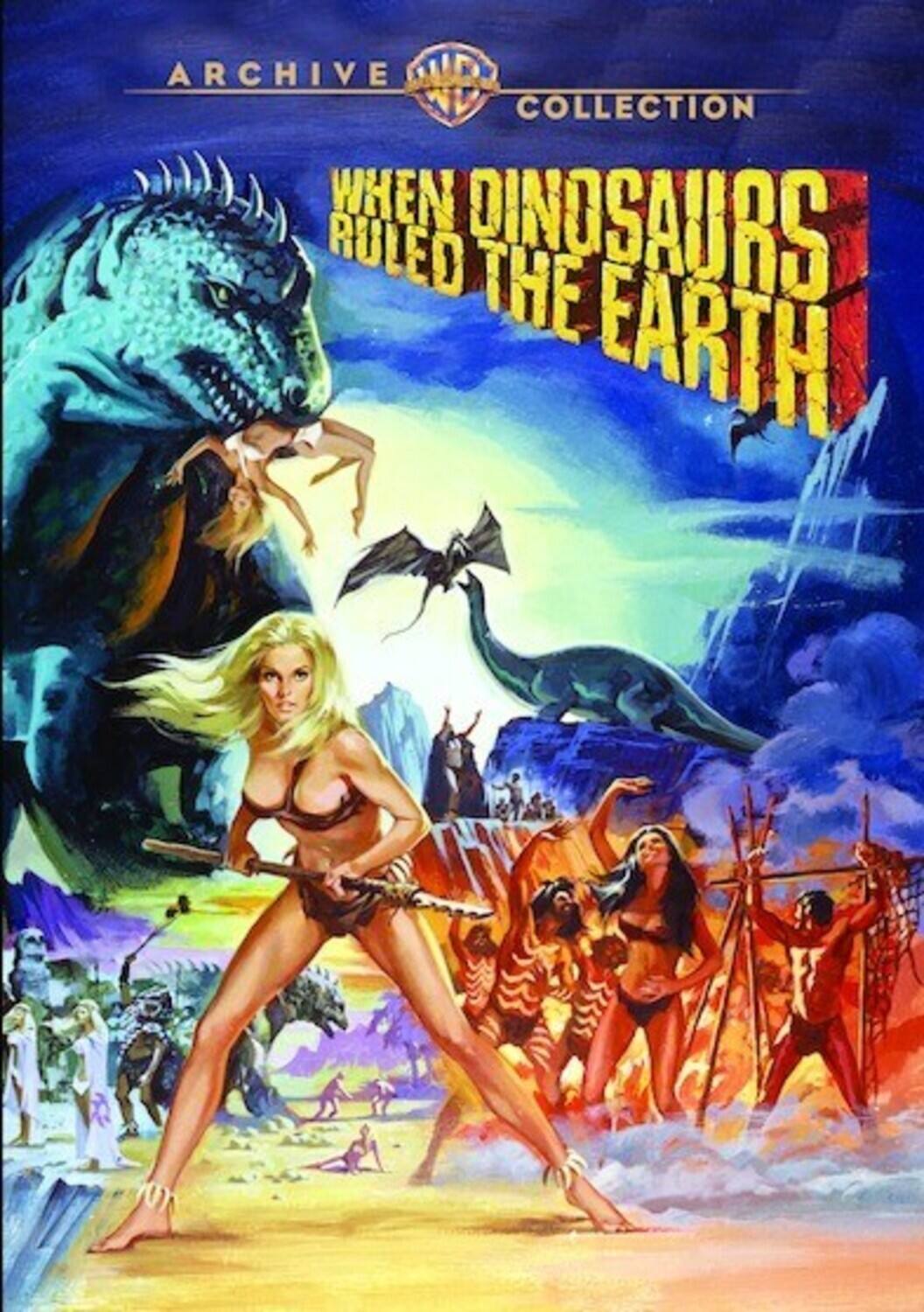 Front. When Dinosaurs Ruled the Earth (MOD) (DVD Movie).