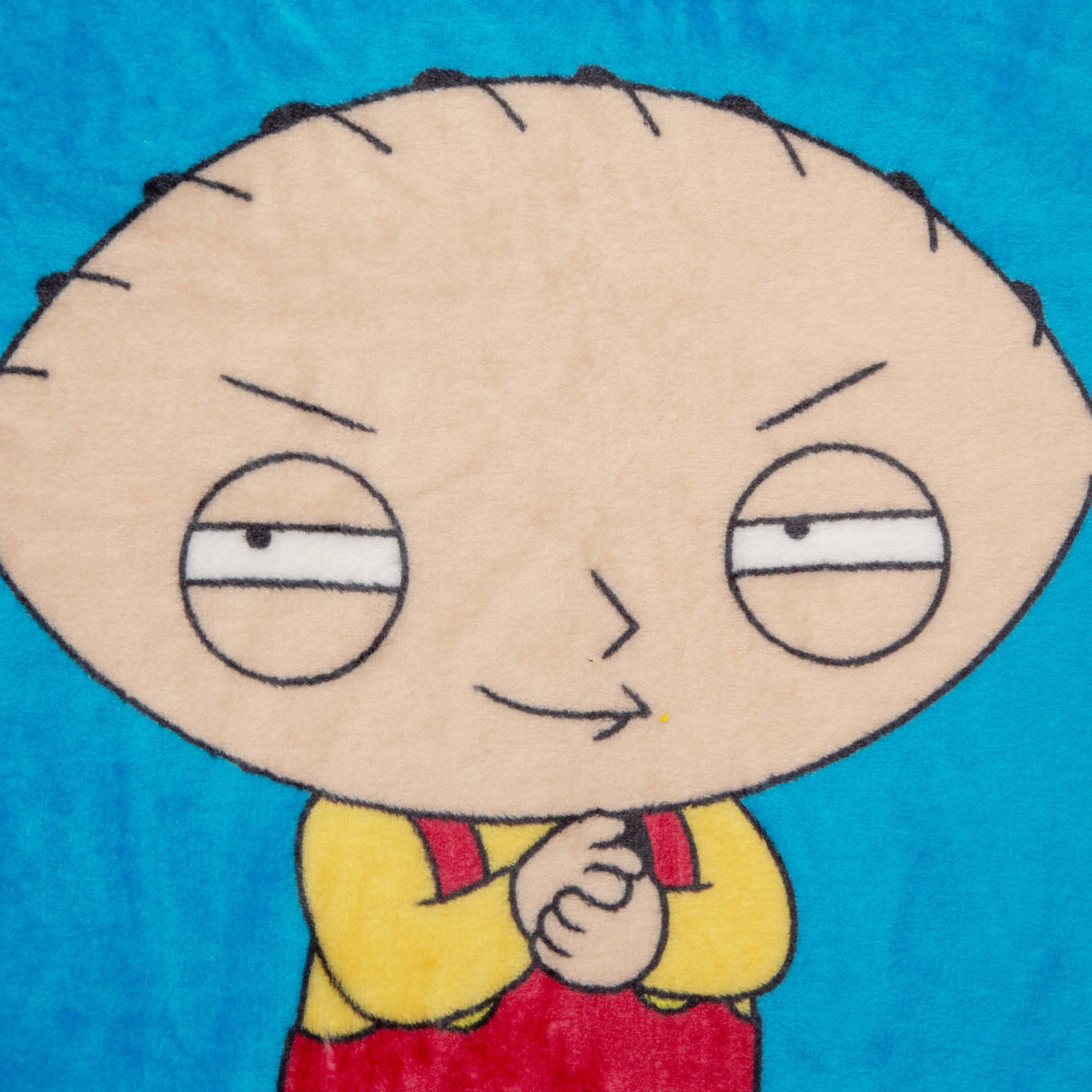 Alt View 1. Silver Buffalo - Family Guy Character Grid Raschel Throw Blanket | 45 x 60 Inches - Multi-Color.