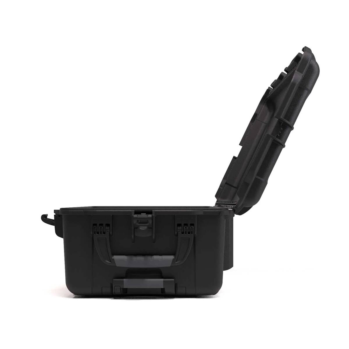 Alt View 3. NANUK - Nanuk Wheeled 963 Waterproof Hard Case w/Lid Organizer  Dividers, Black.