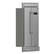 Angle. Forno Appliances - 37 in. Wide Salerno 15.6 Cu. Ft. Built-In Side-by-Side Refrigerator with Spill-proof Shelves - Stainless Steel VCM.