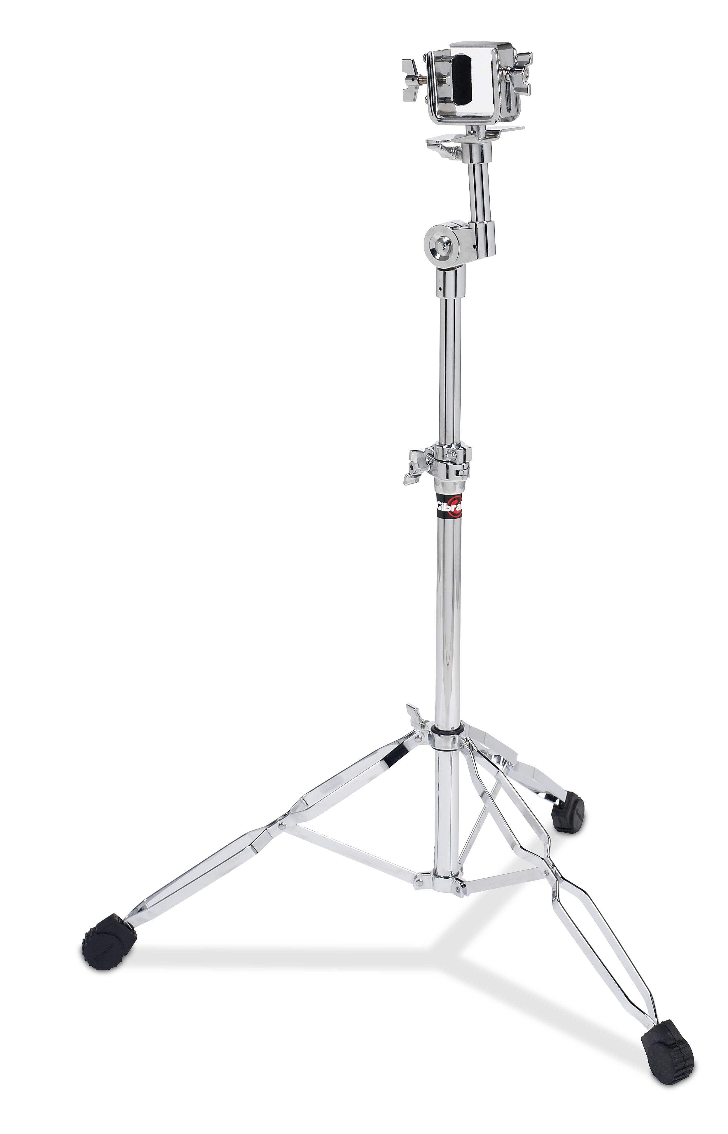 Gibraltar Hardware - Medium Weight Double Braced Bongo Stand, with Secure Adjustable Mount with Elliptical Base Legs for Maximum Stability