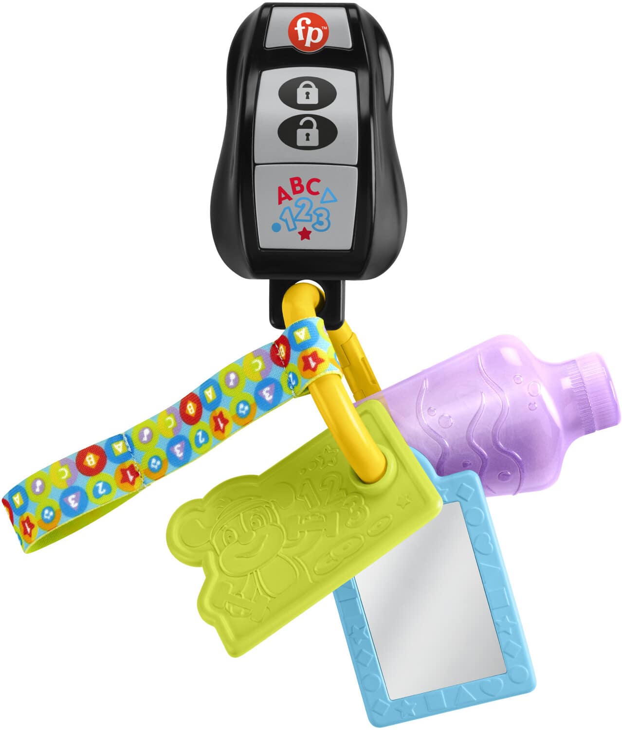 Fisher Price - Laugh & Learn Play & Go Activity Keys - COLLECTIBLES - Multicolor