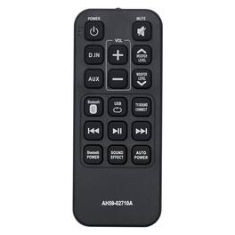 ALLIMITY - AH59-02710A Replacement Remote, fit for Samsung Soundbar HW-JM25 HW-J250 HW-JM25/ZA HW-J250/ZA - Black