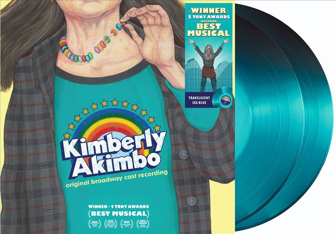 Front. Kimberly Akimbo [Original Broadway Cast Recording] [Translucent Sea Blue Vinyl] [LP].