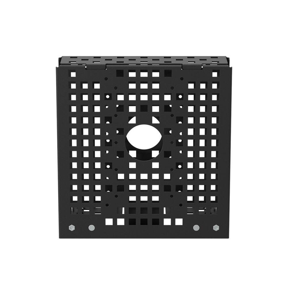 Alt View 2. RackSolutions - RackSolutions 100-C Fixed Wall Mount for Dell Wyse - Black.