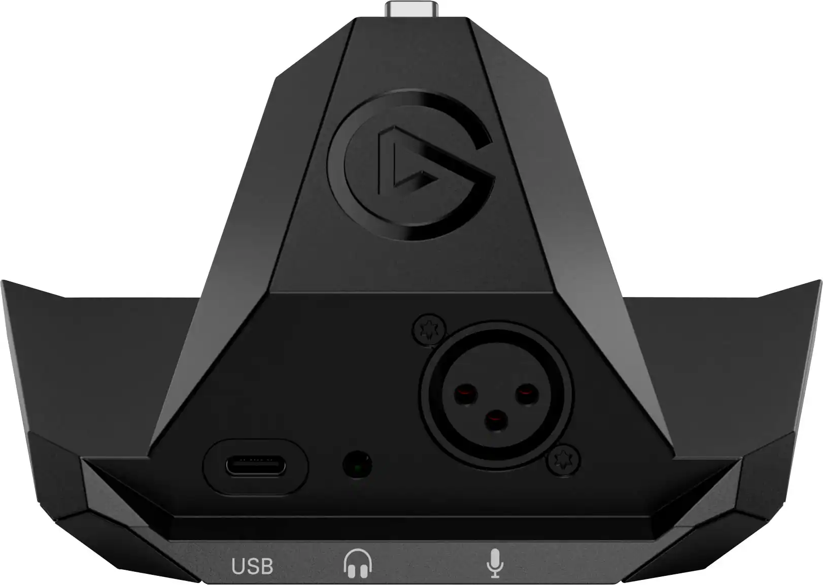 Elgato - XLR Dock – For Stream Deck +, XLR/USB Microphone Interface and Customizable Audio Mixer - Black