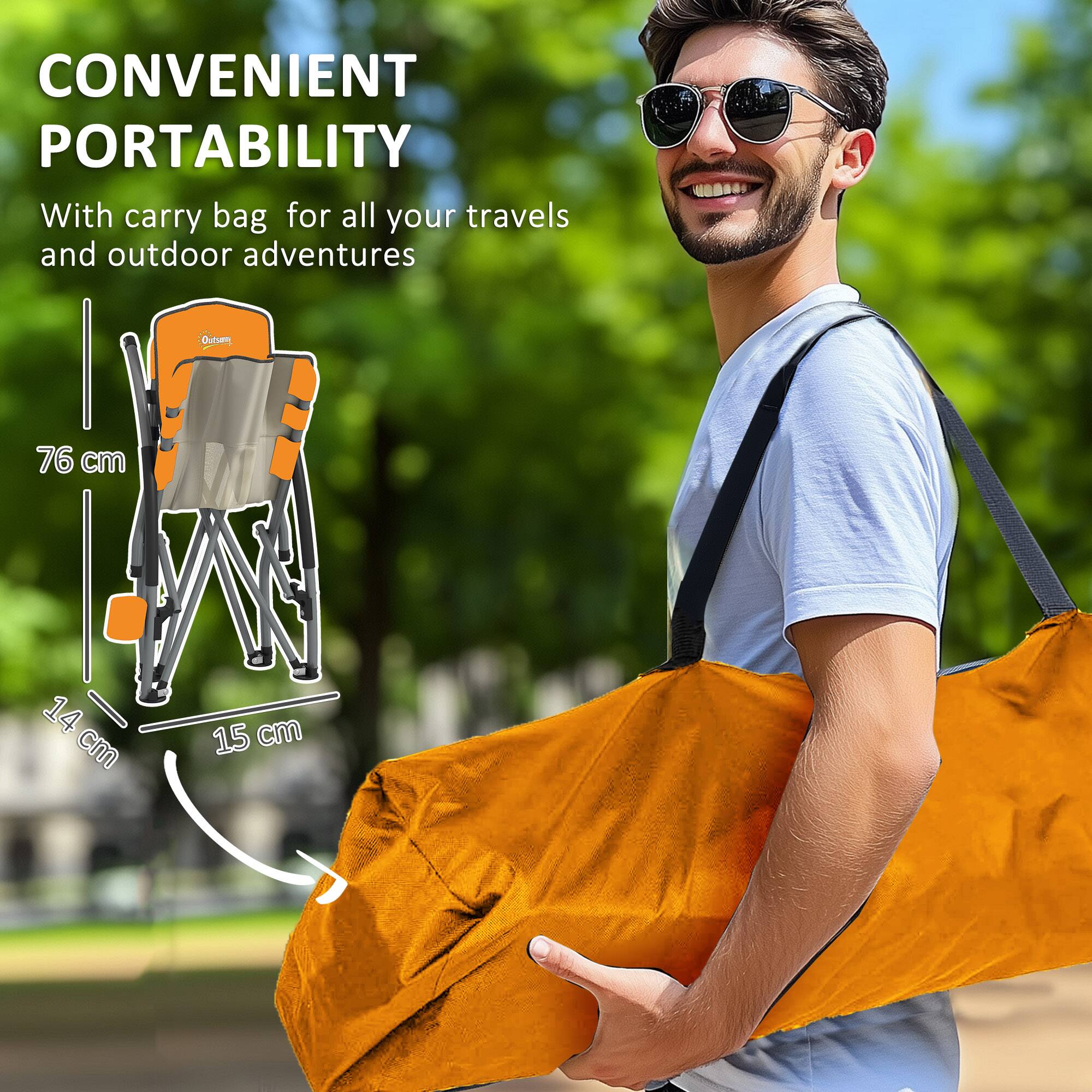 CONVENIENT PORTABILITY With carry bag for all your travels and outdoor adventures Ourtsing 76 cm 14 cm 15 cm