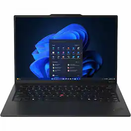 Lenovo - ThinkPad X1 Carbon Gen 13 21NX00FRUS 14" Ultrabook - WUXGA - 60 Hz - Intel Core Ultra 5 225U - Intel Evo Platform - Black Paint