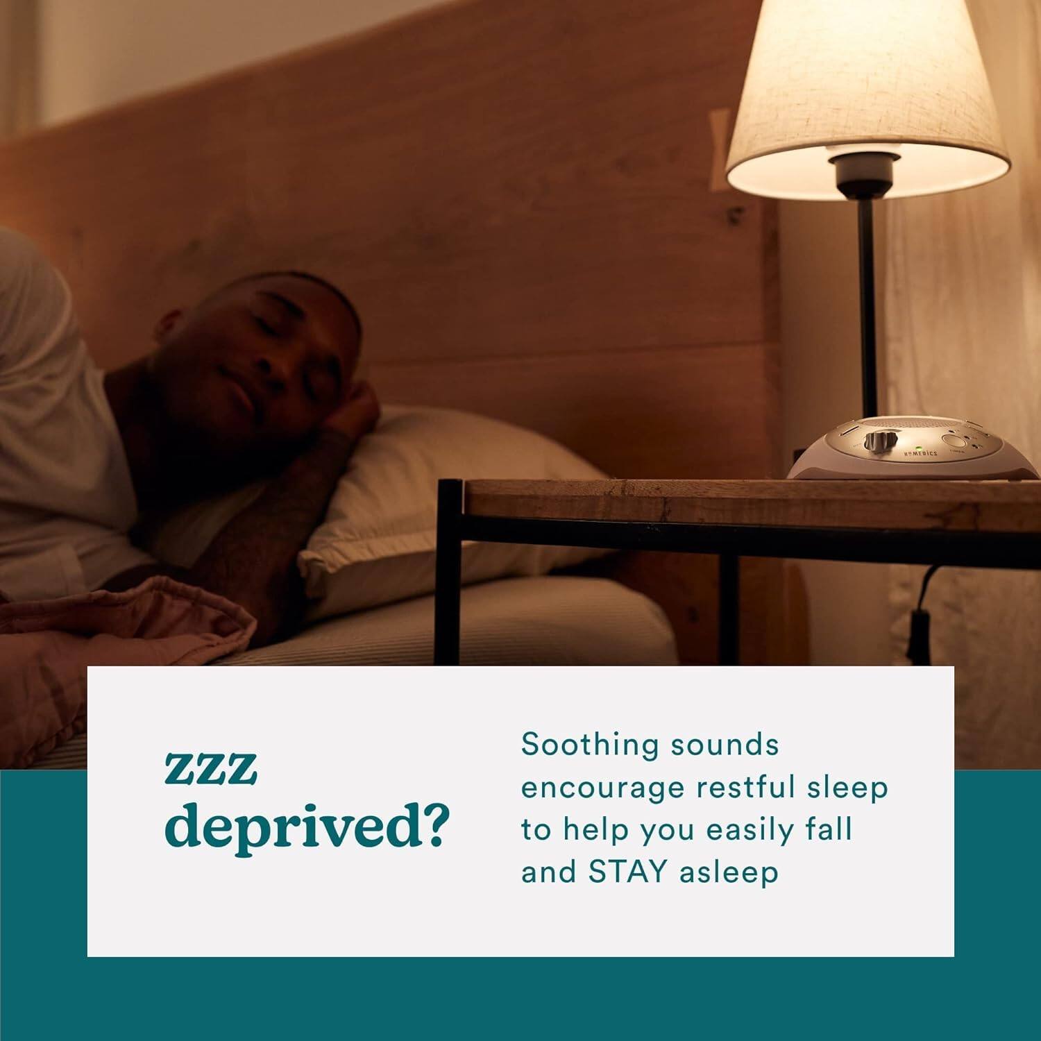 zzz deprived?

Soothing sounds encourage restful sleep to help you easily fall and STAY asleep