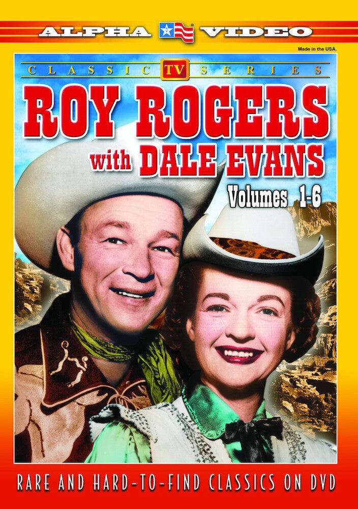 Front. Roy Rogers With Dale Evans - Volumes 1-6 - DVD.