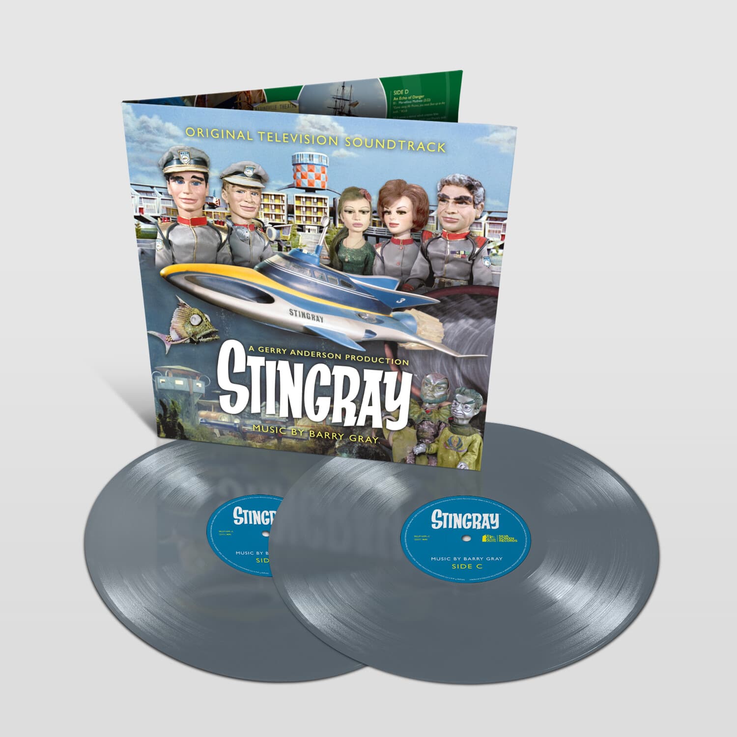 Barry Gray - Stingray - Original TV Soundtrack - Silver Vinyl   - VINYL LP price history on PriceWatchPro