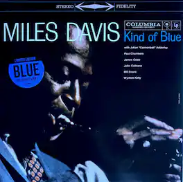 Miles Davis - Kind Of Blue (Blue Marlbled Vinyl) - VINYL LP
