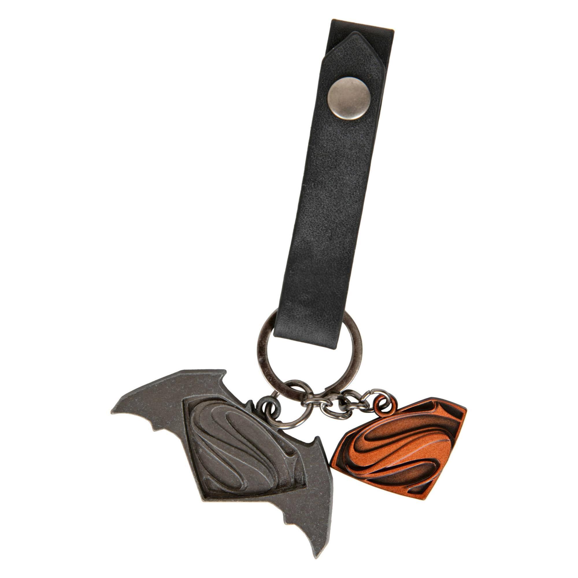 Alt View 1. DC Comics - Batman v Superman: Dawn of Justice Friendship Keychain - Multi-Color.