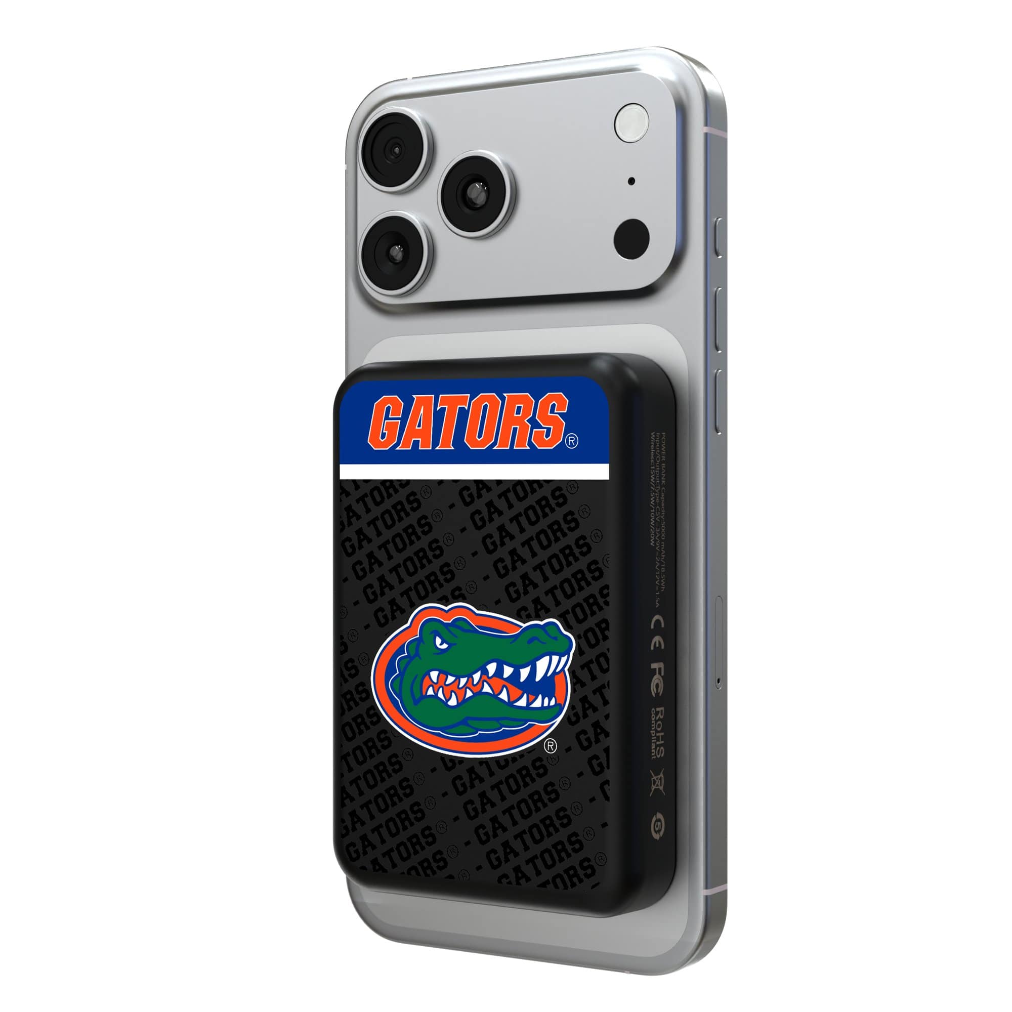 Keyscaper - Florida Gators Endzone Plus Wireless Power Bank - Multicolor
